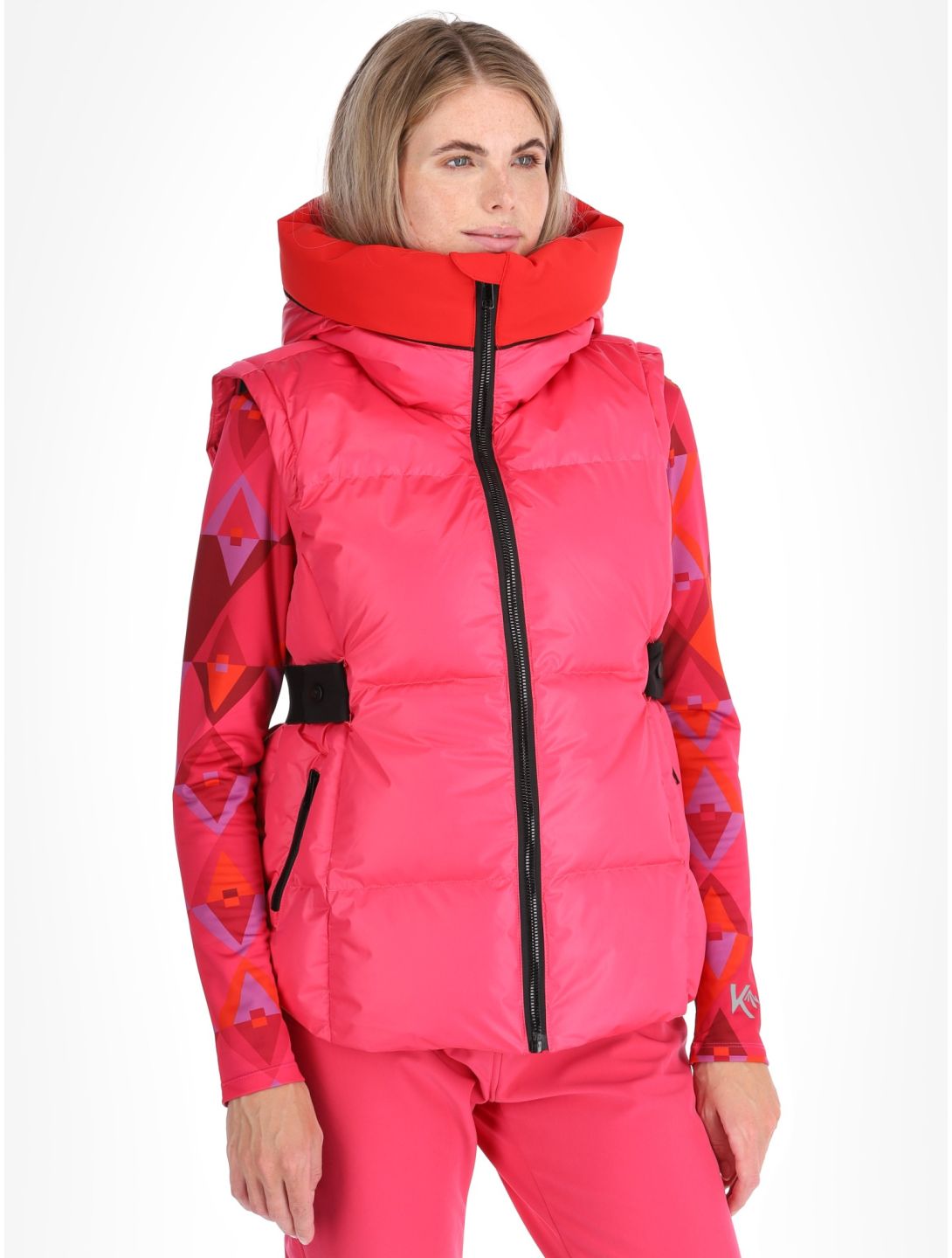 Kou Sportswear, Alpine elegance Skijacke Damen Pink rosa 