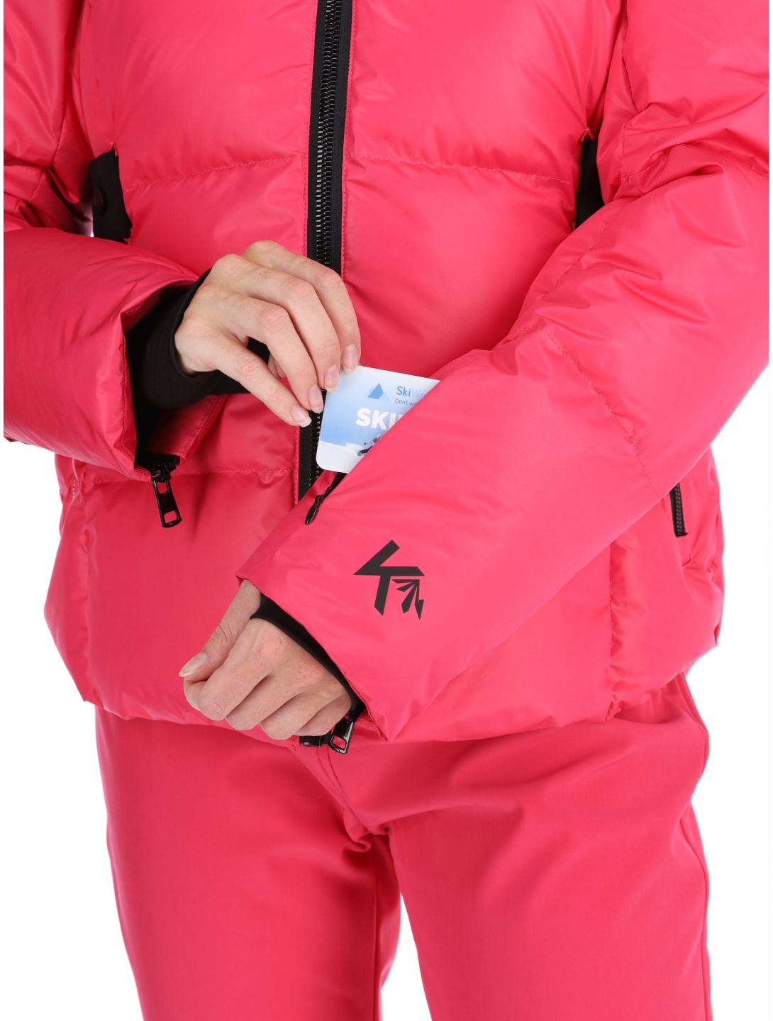 Kou Sportswear, Alpine elegance Skijacke Damen Pink rosa 