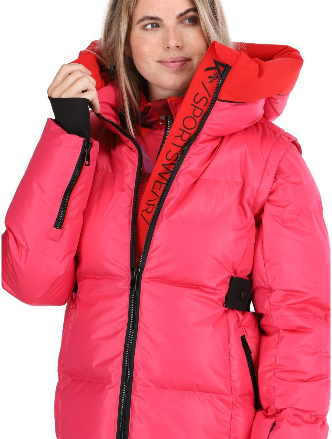 Kou Sportswear, Alpine elegance Skijacke Damen Pink rosa 