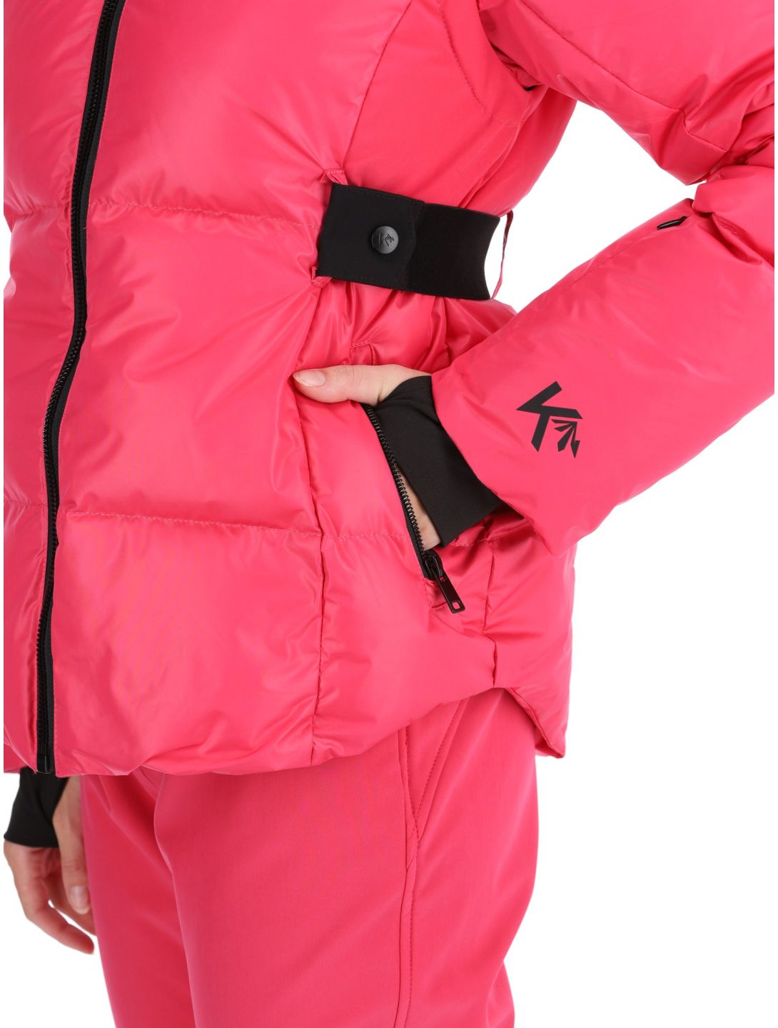 Kou Sportswear, Alpine elegance Skijacke Damen Pink rosa 