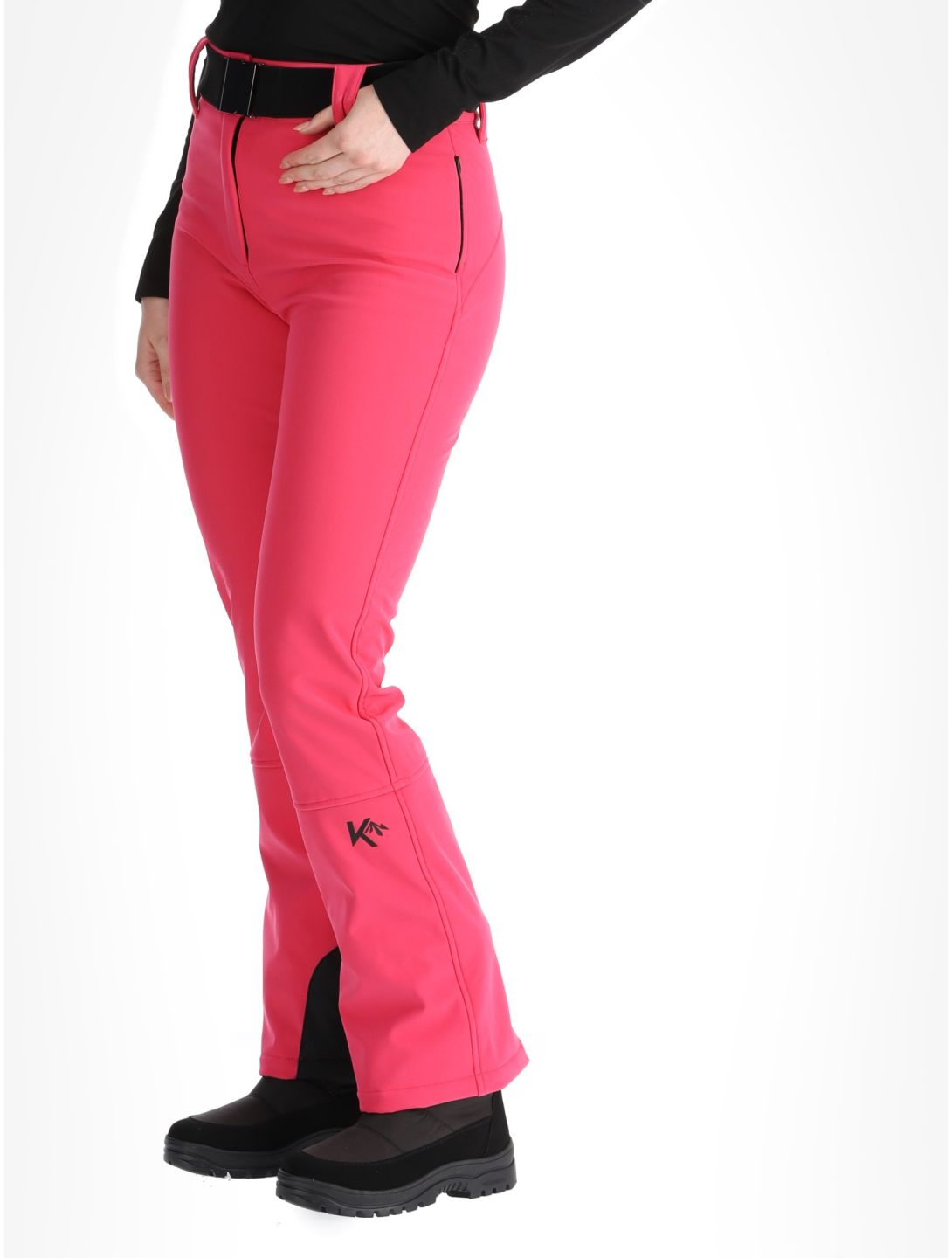 Kou Sportswear, Frost Flare Pants Skihose Damen Pink rosa 