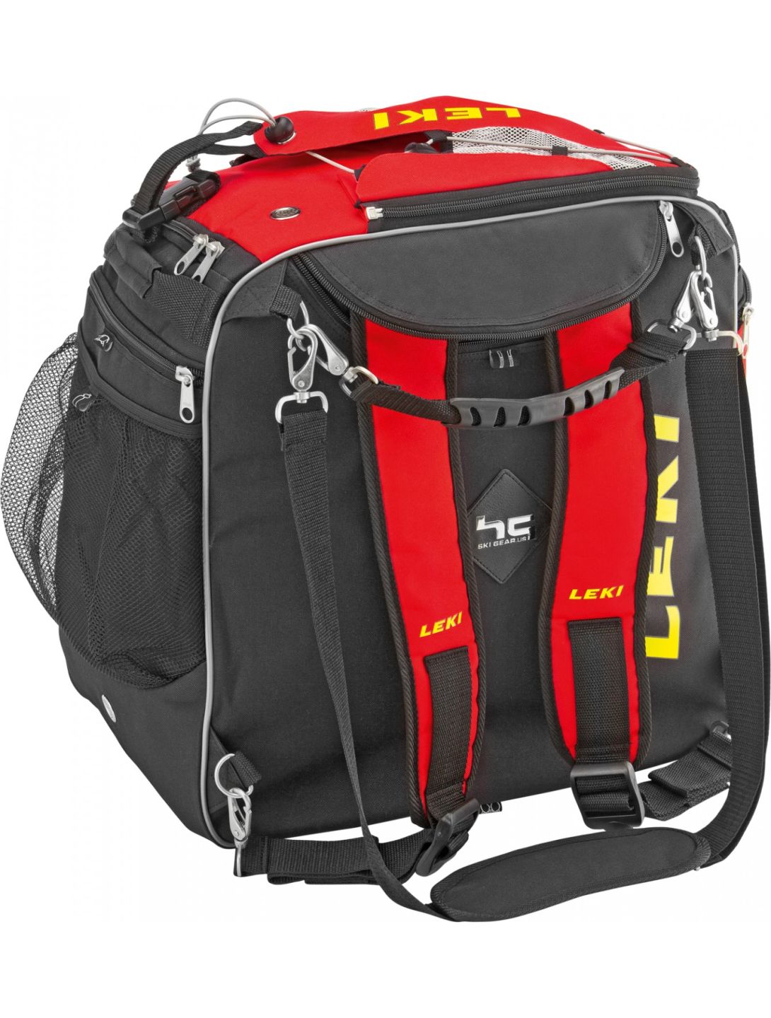 Leki, Ski Boot Bag Hot (heatable), Skischuh Tasche, rot