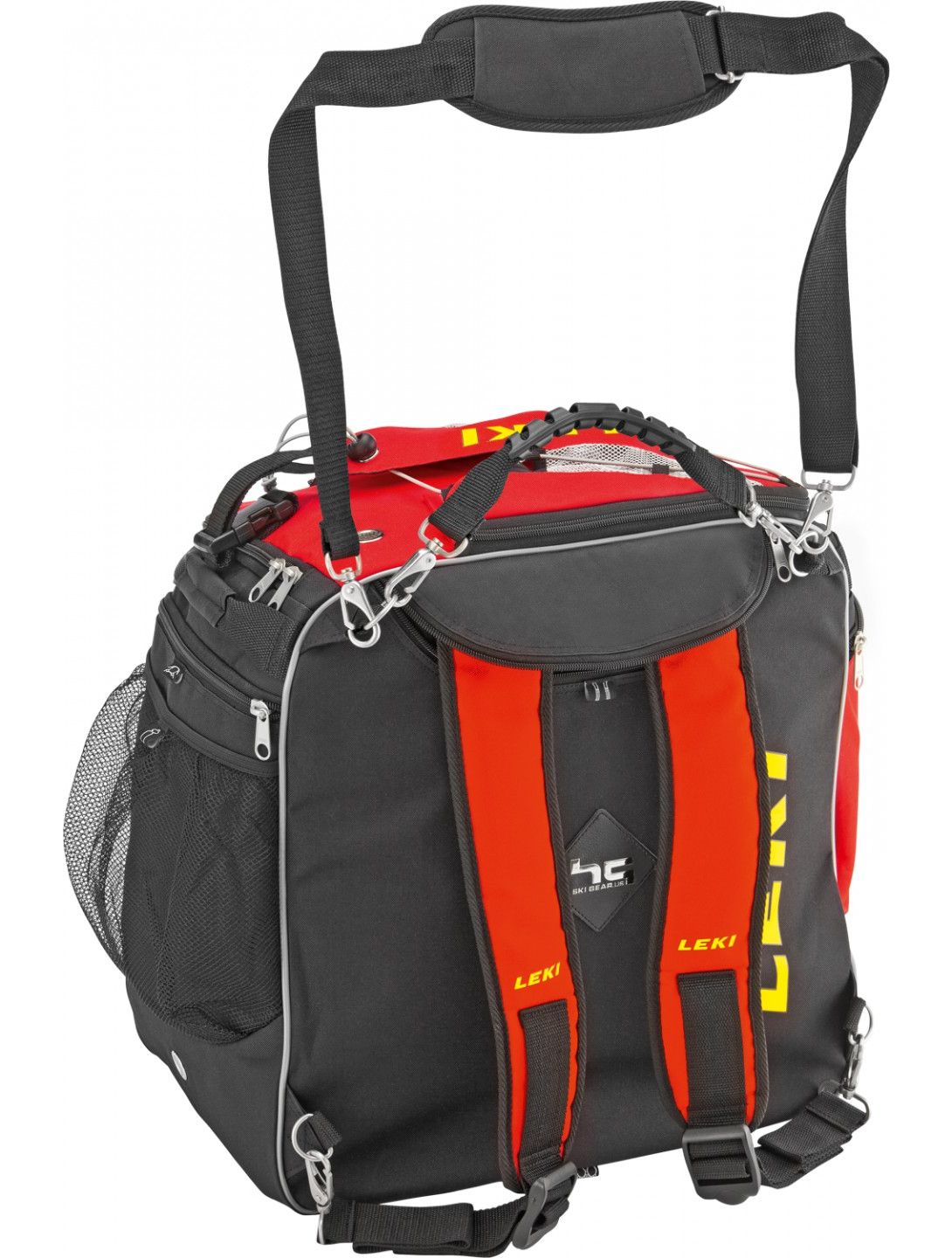 Leki, Ski Boot Bag Hot (heatable), Skischuh Tasche, rot