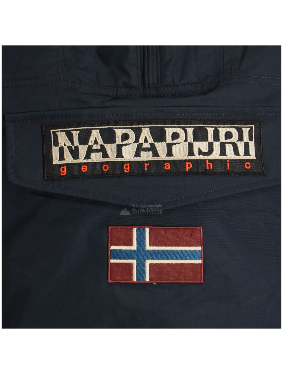 Napapijri, Rainforest pocket 2 anorak, Winterjacke, Damen, Marine blau