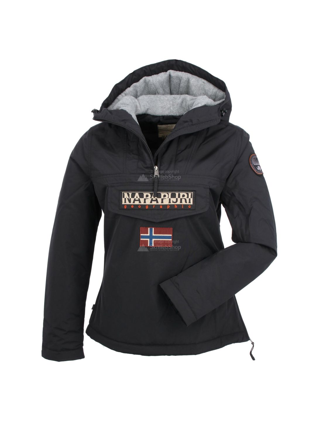 Napapijri, Rainforest pocket 2 anorak, Winterjacke, Damen, schwarz