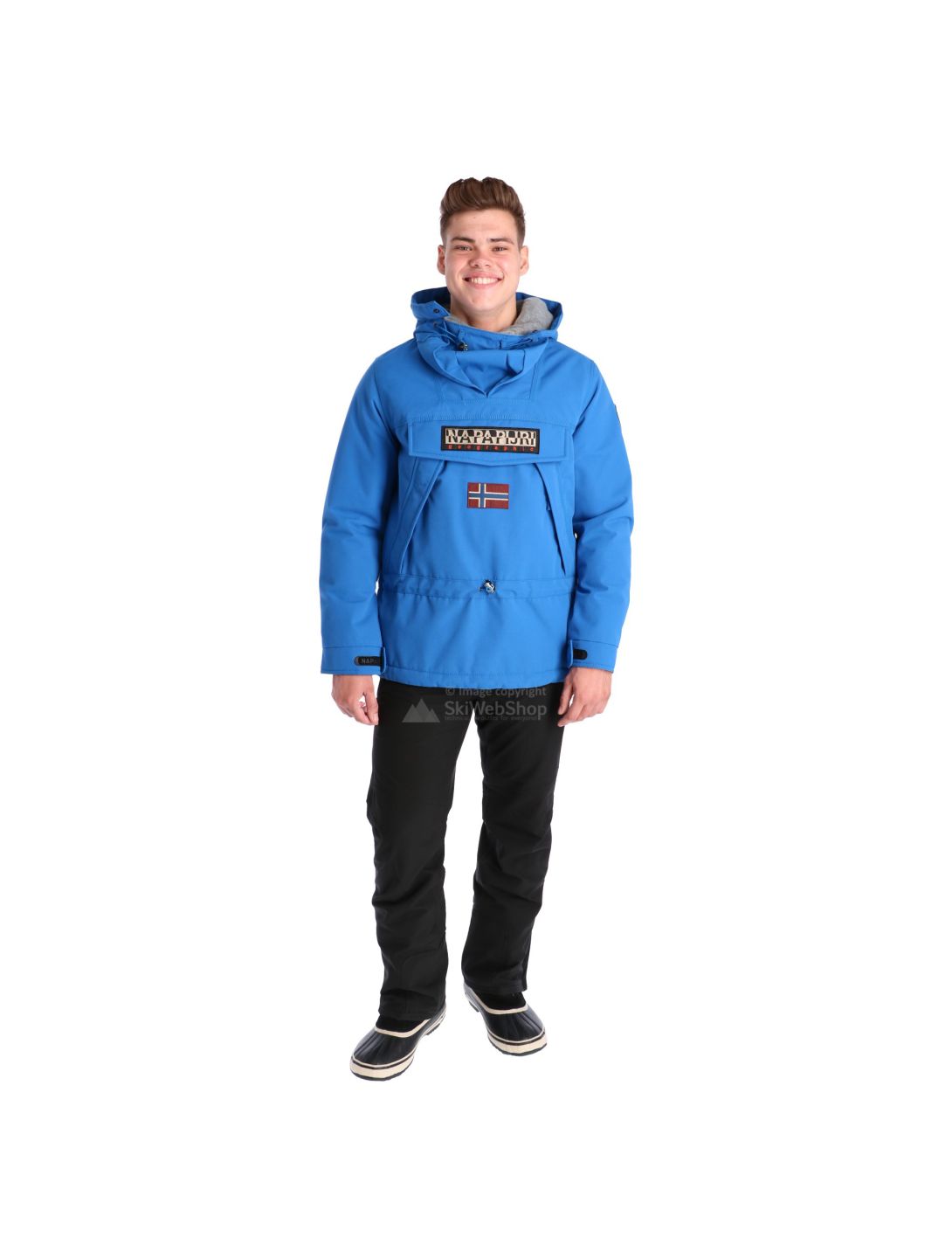 Napapijri, Skidoo anorak, Skijacke, Herren, plastic blau