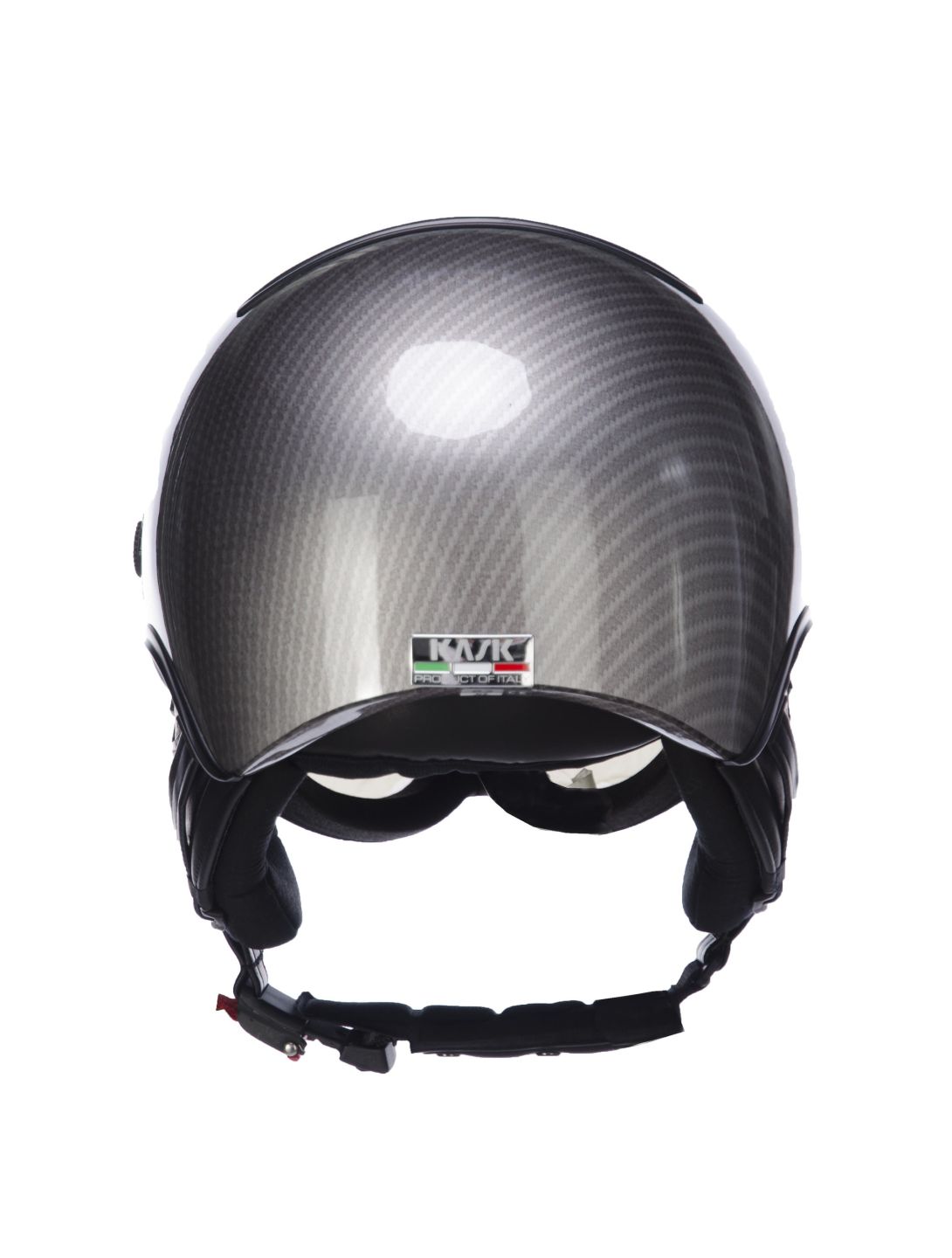 Kask Elite Pro, Skihelm, Hell Carbon-Schwarz