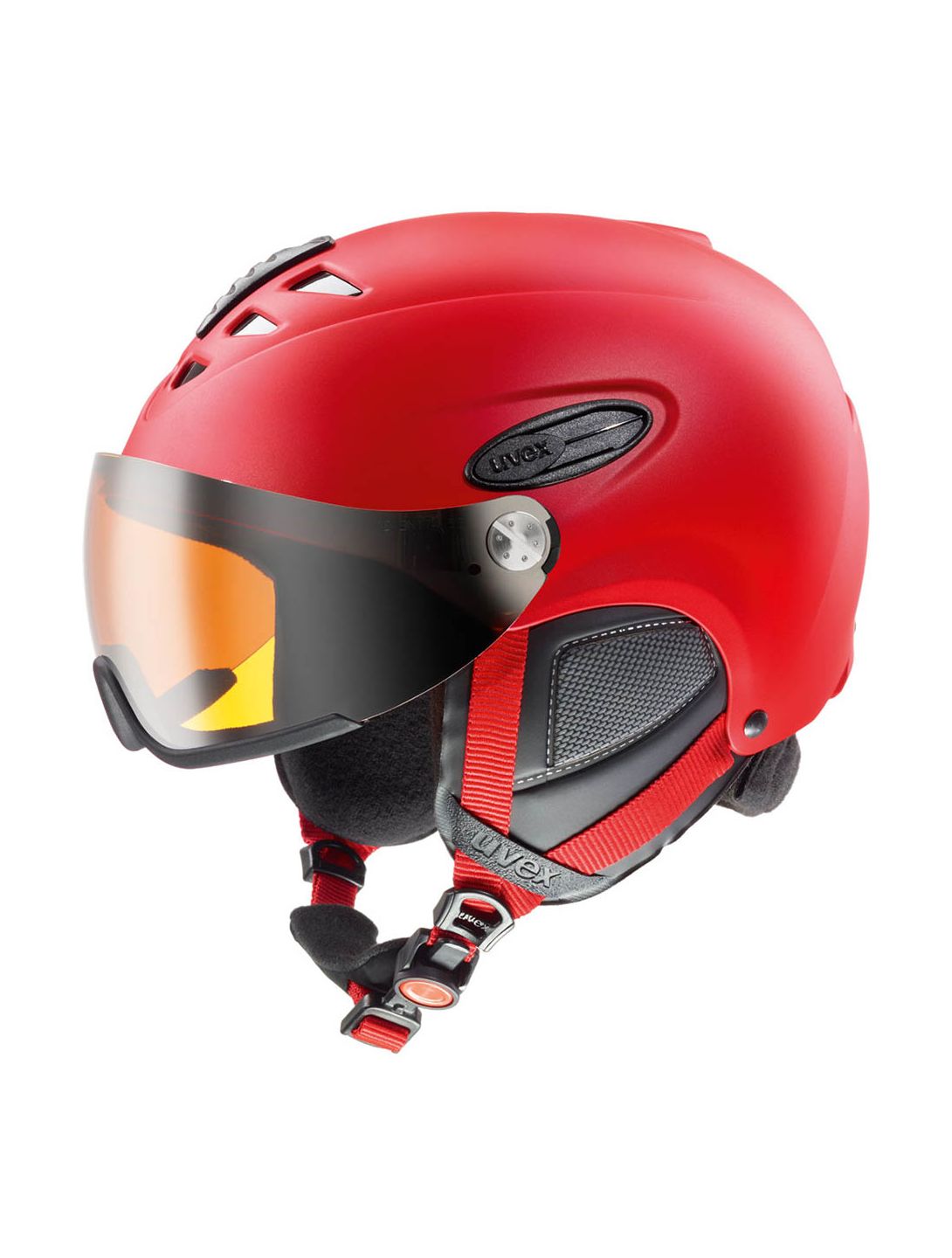 Uvex, helmt 300 Skihelm, rot matt