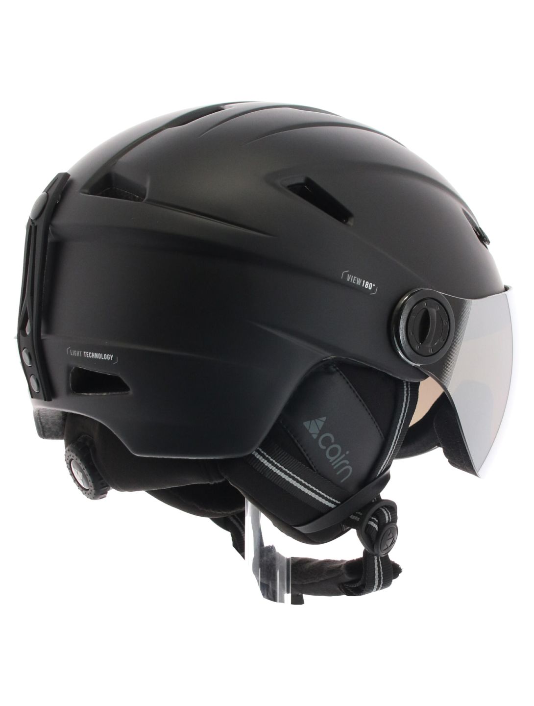 Cairn, Electron Visor S6 Skihelm mit Visier schwarz 