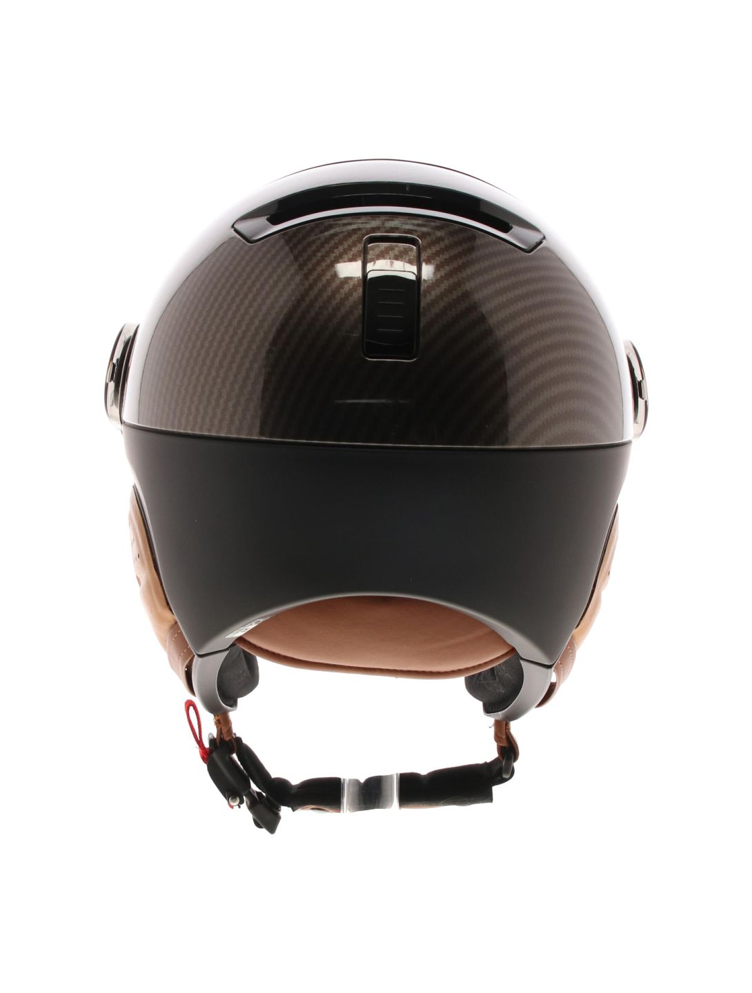 Kask, Piuma-R Elite Skihelm mit Visier Unisex Carbon/Brown braun, schwarz 