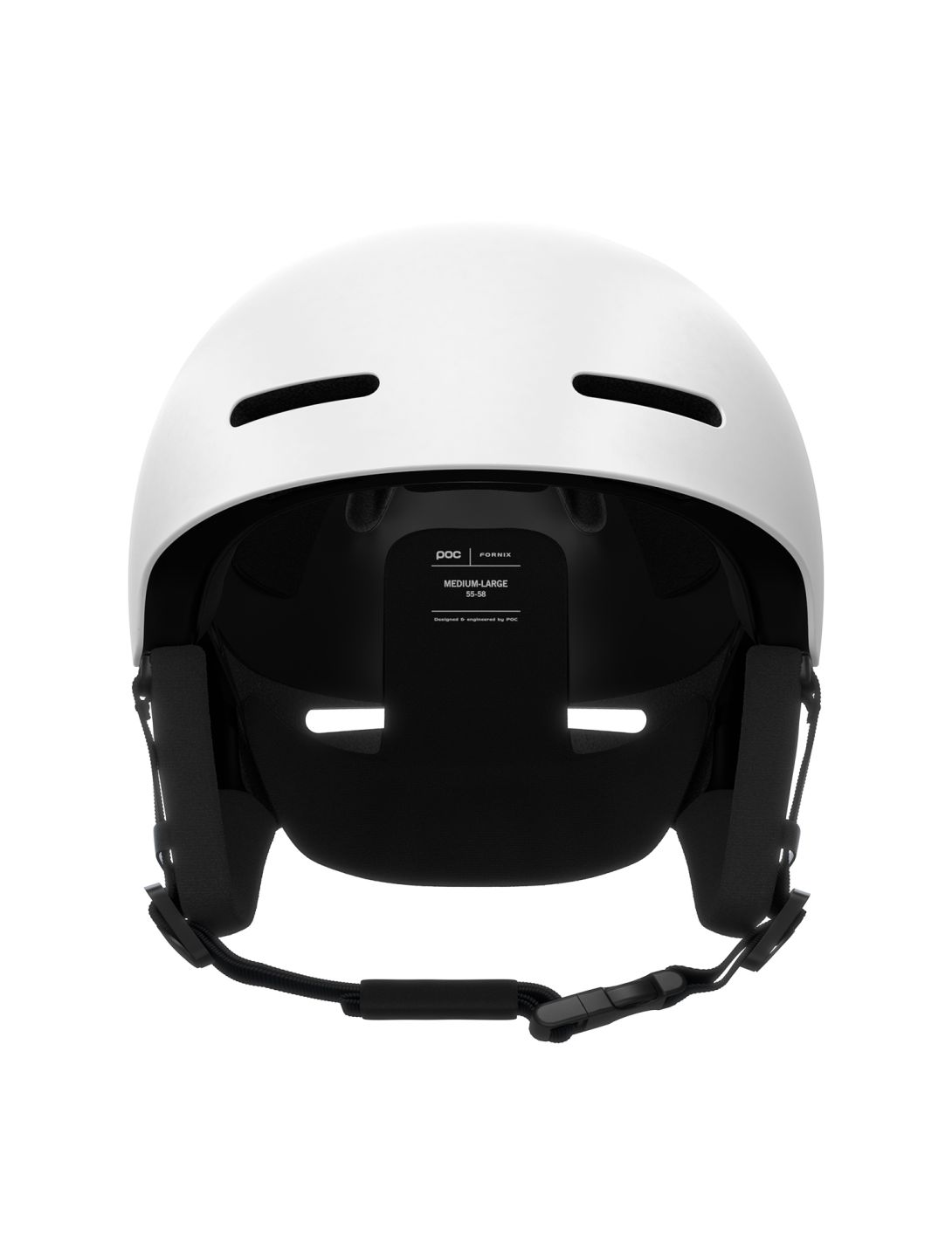 POC, Fornix MIPS Skihelm Unisex Hydrogen White Matt weiß 