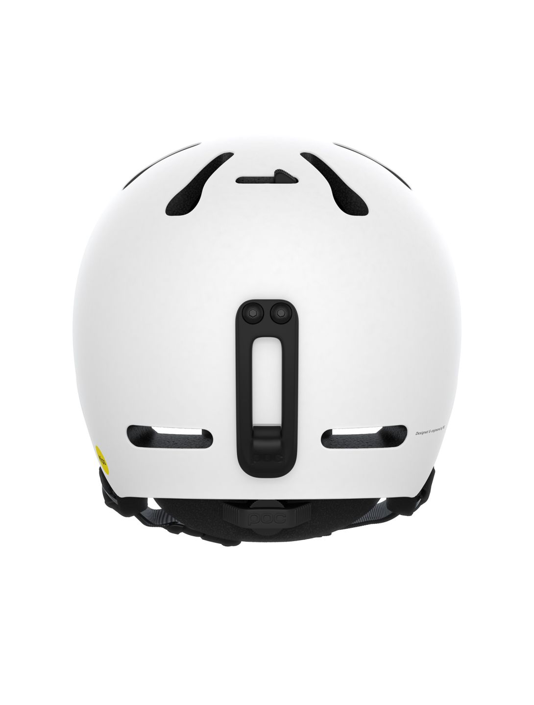 POC, Fornix MIPS Skihelm Unisex Hydrogen White Matt weiß 