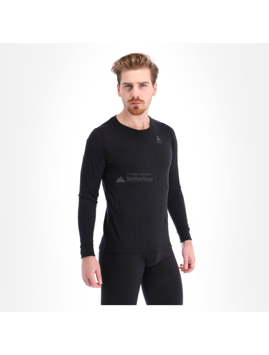 Odlo, Merino Thermoshirt Herren schwarz 