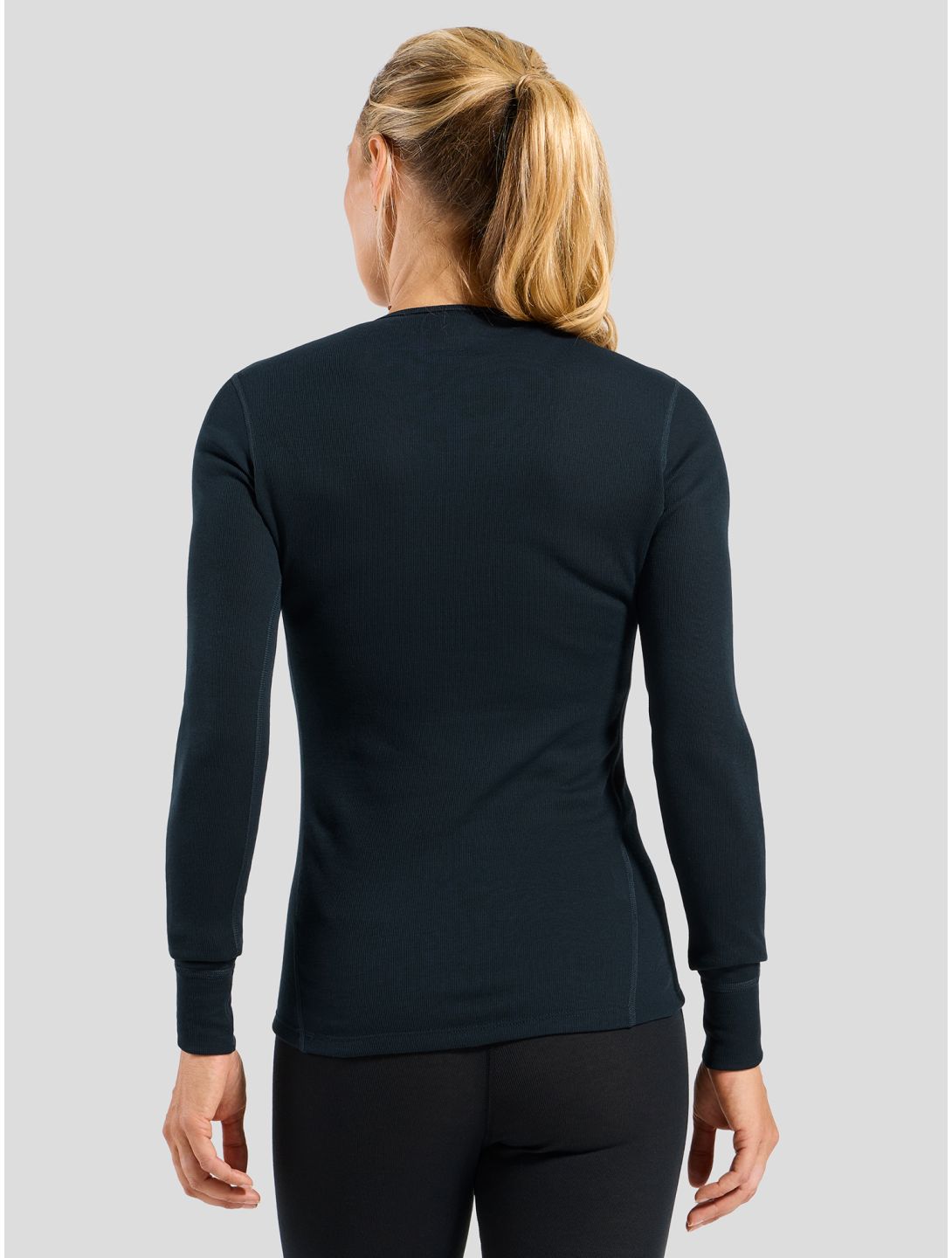 Odlo, Active Warm Eco Thermoshirt Damen Dark Sapphire blau 