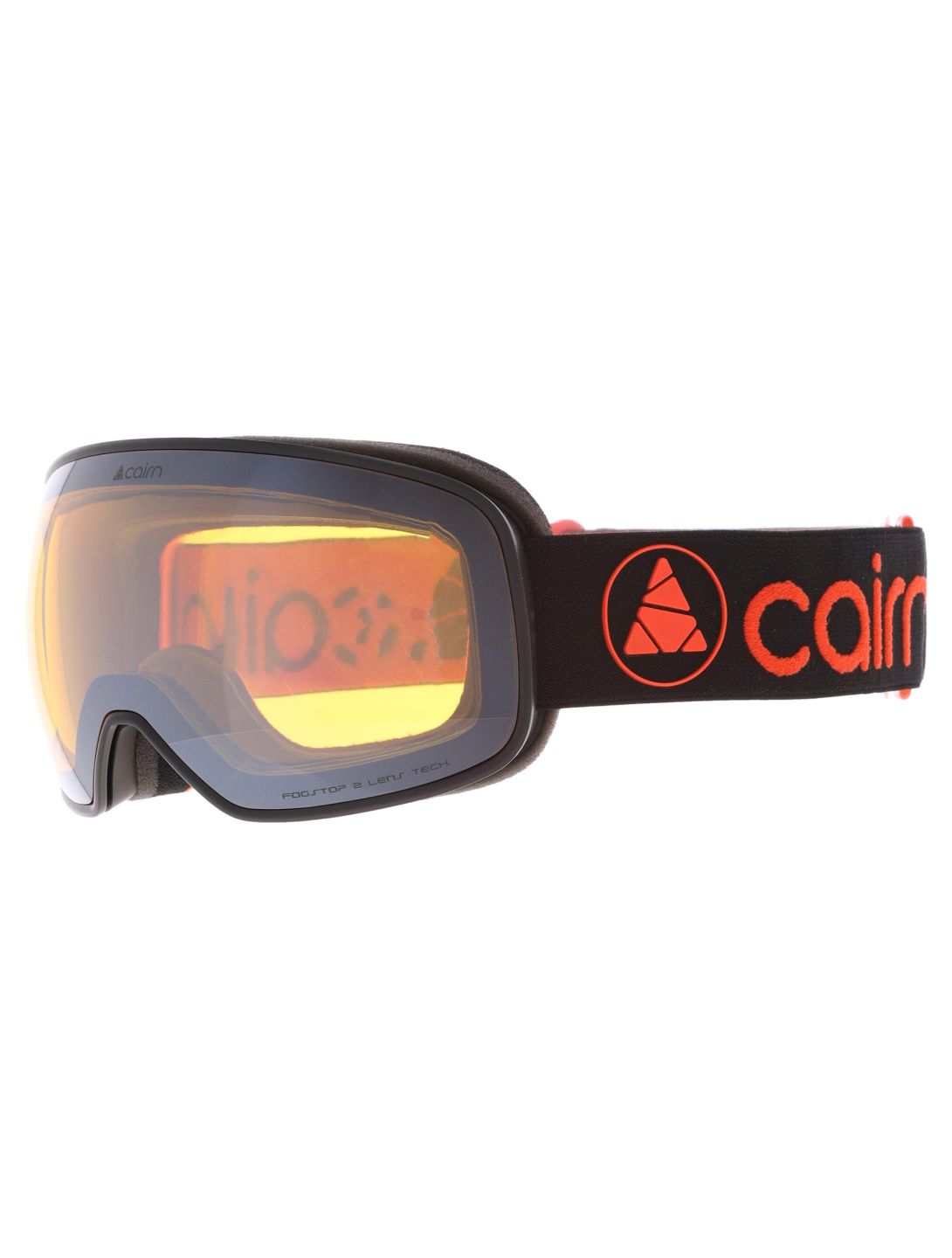 Cairn, Magnetik Skibrille extra Linse Unisex Mat Black Orange orange, schwarz 