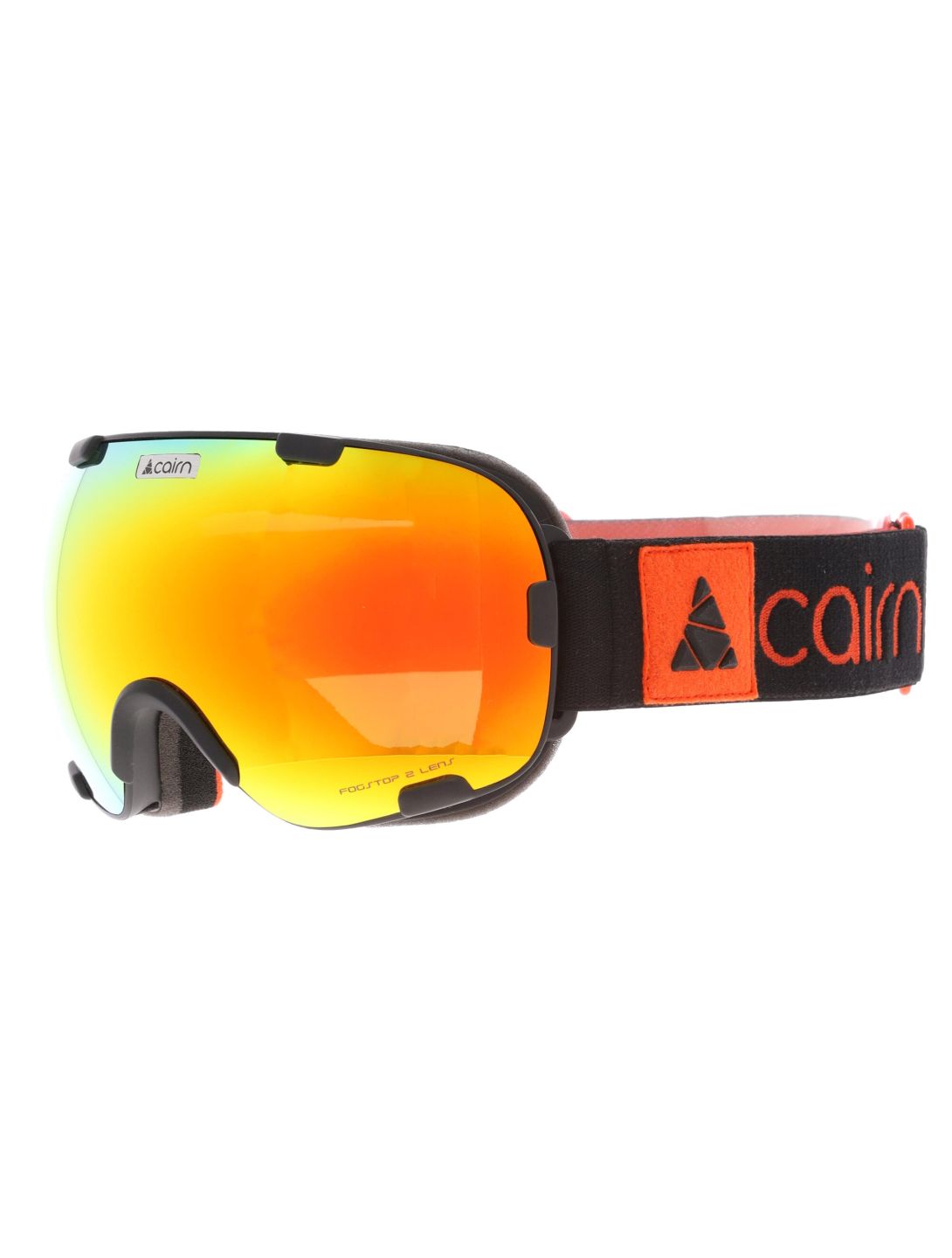 Cairn, Spirit Skibrille Unisex Mat Black Orange orange, schwarz 