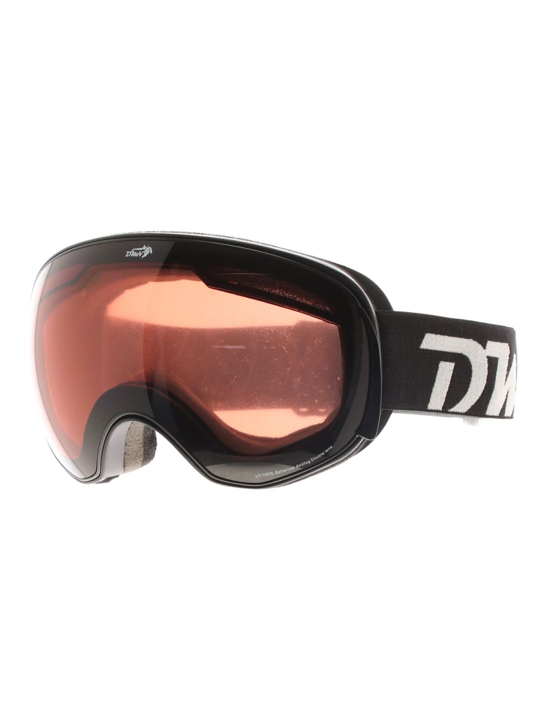 Demon, Magnet Skibrille extra Linse rot/schwarz