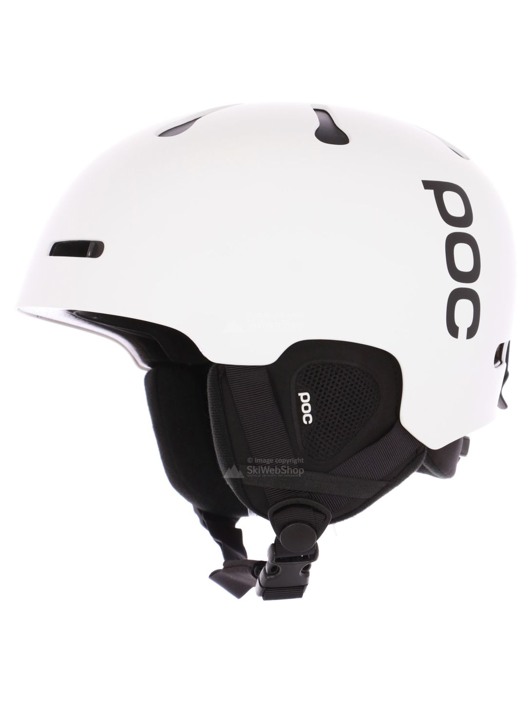 POC, Auric Cut Skihelm Unisex Matt White weiß 