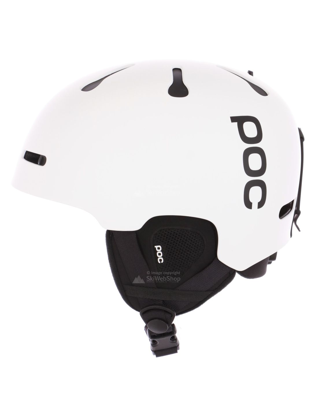 POC, Auric Cut Skihelm Unisex Matt White weiß 