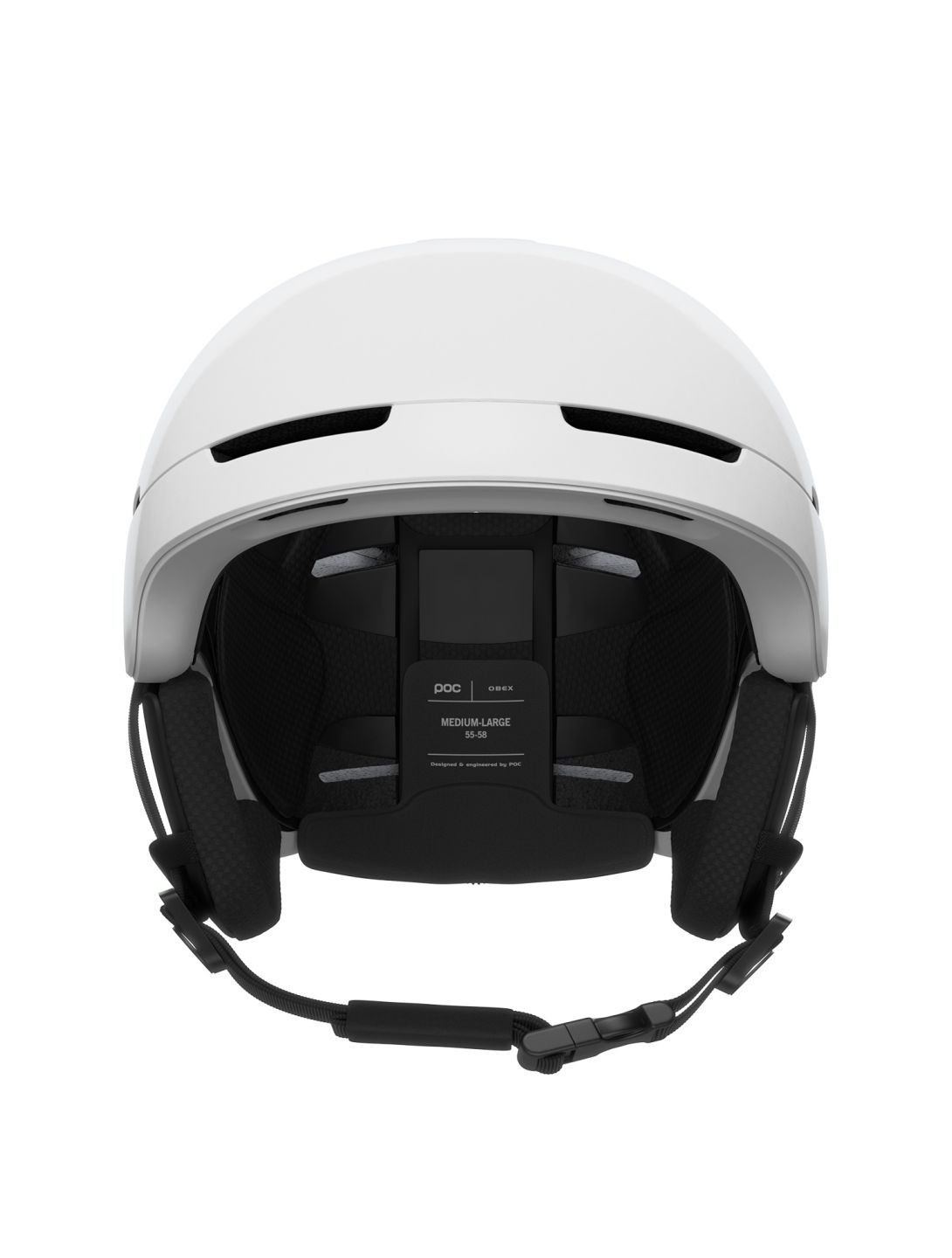 POC, Obex MIPS Skihelm Unisex Hydrogen White weiß 