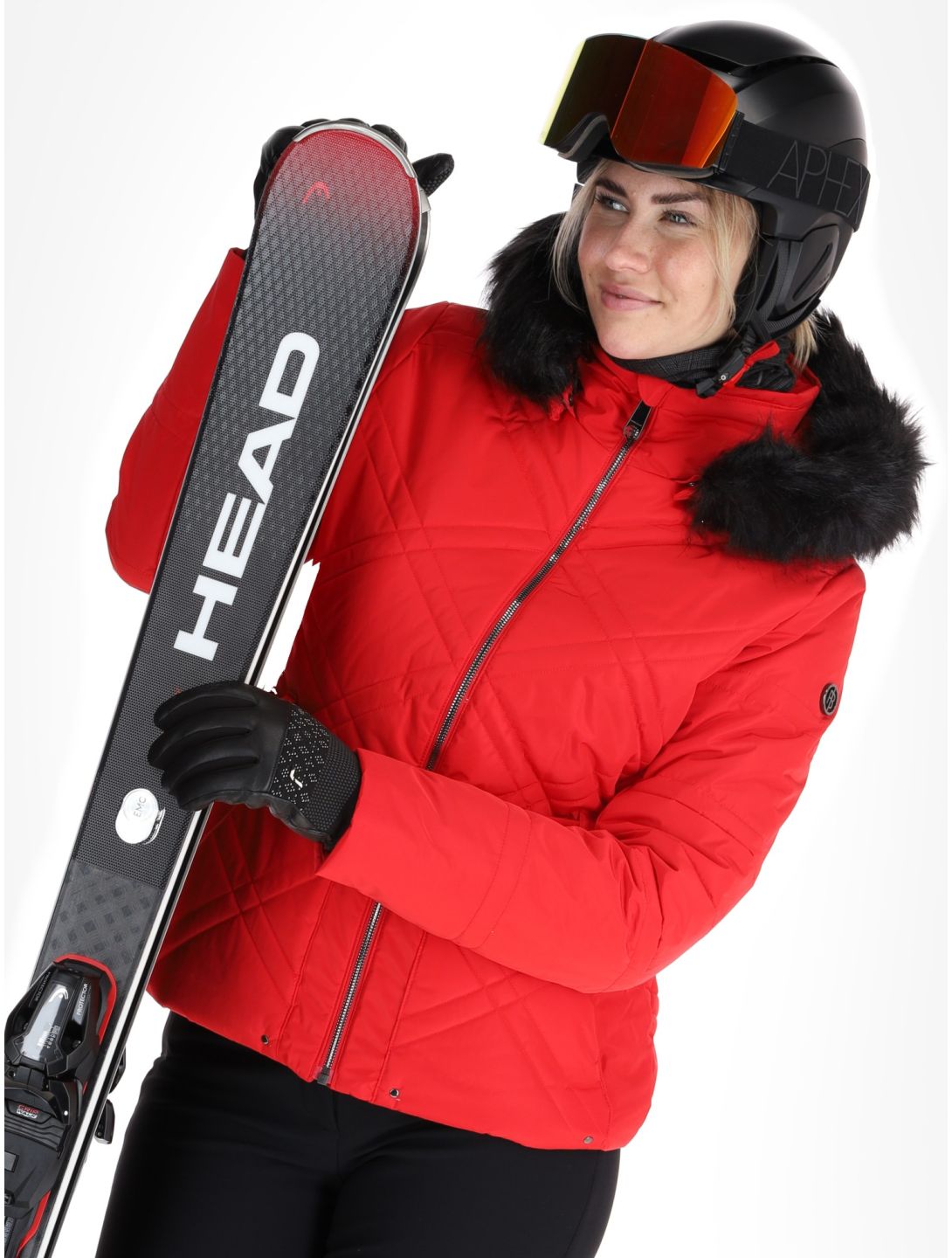 Poivre Blanc, Traditional 24PBH1003/WO/A Skijacke Damen Scarlet Red rot 