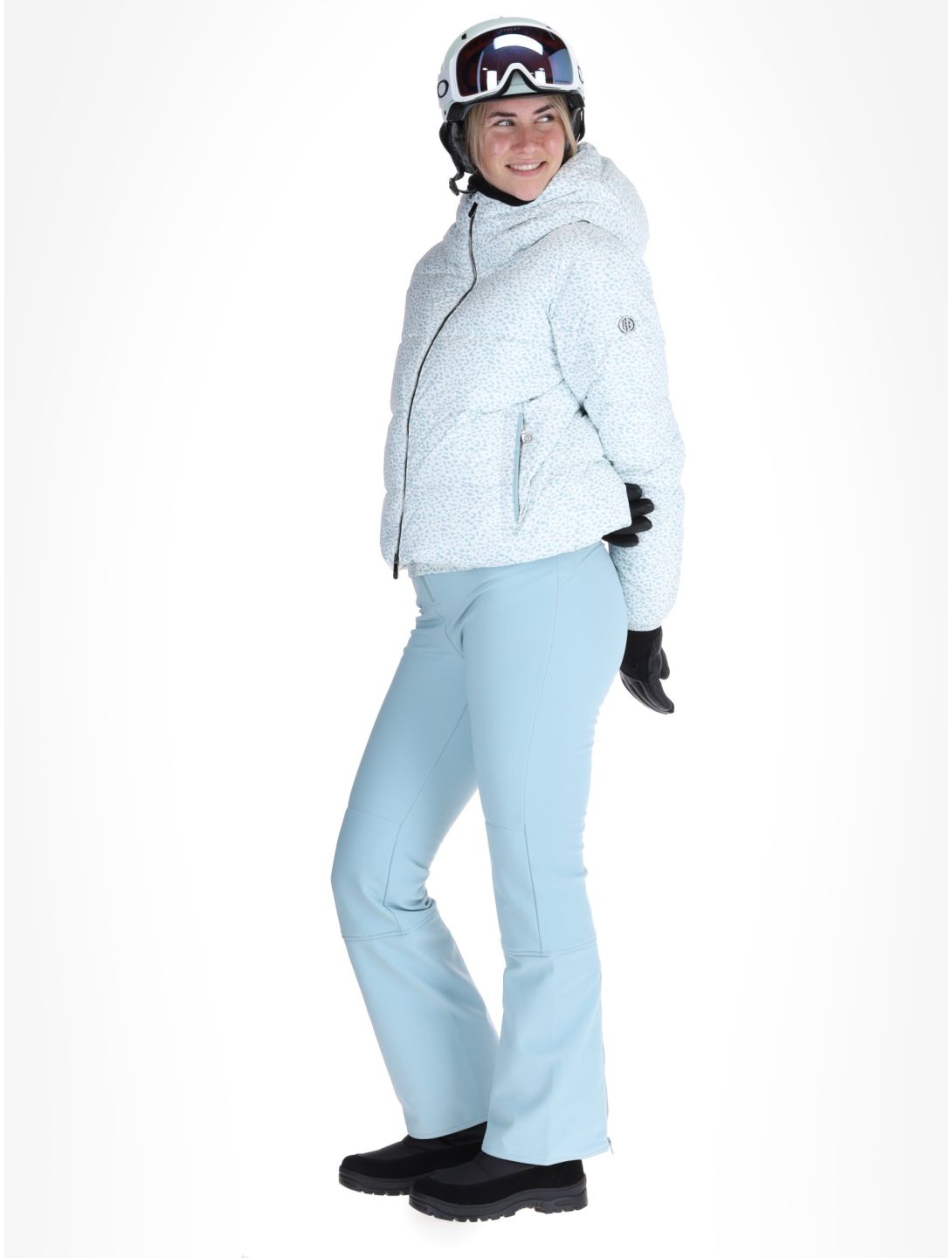 Poivre Blanc, Luxe Sport 24PBH1200/WO Skijacke Damen Jaguar Off Blue blau, weiß 