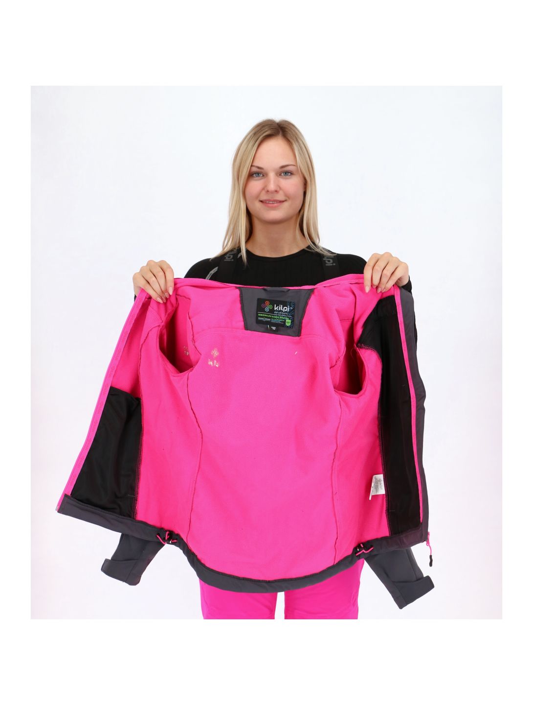 Kilpi, Elia, Softshell Jacke, Damen, Grau/Rosa