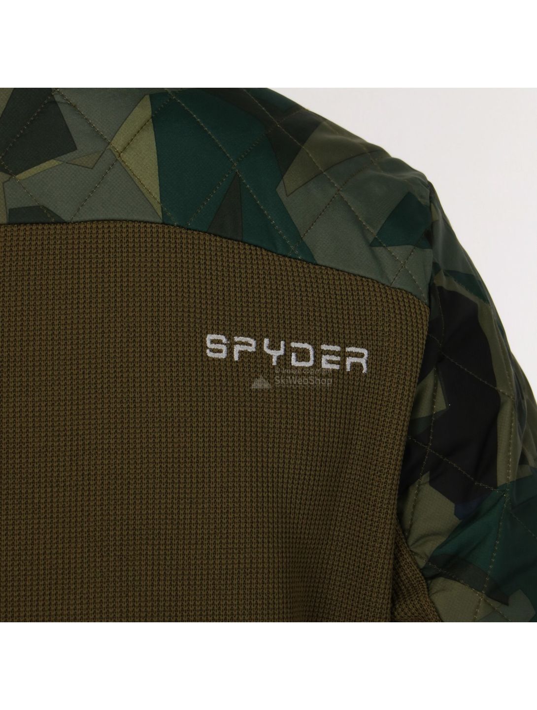 Spyder, Ouzo Full Snap Stryke Weste, Herren, guard grün - camo guard grün