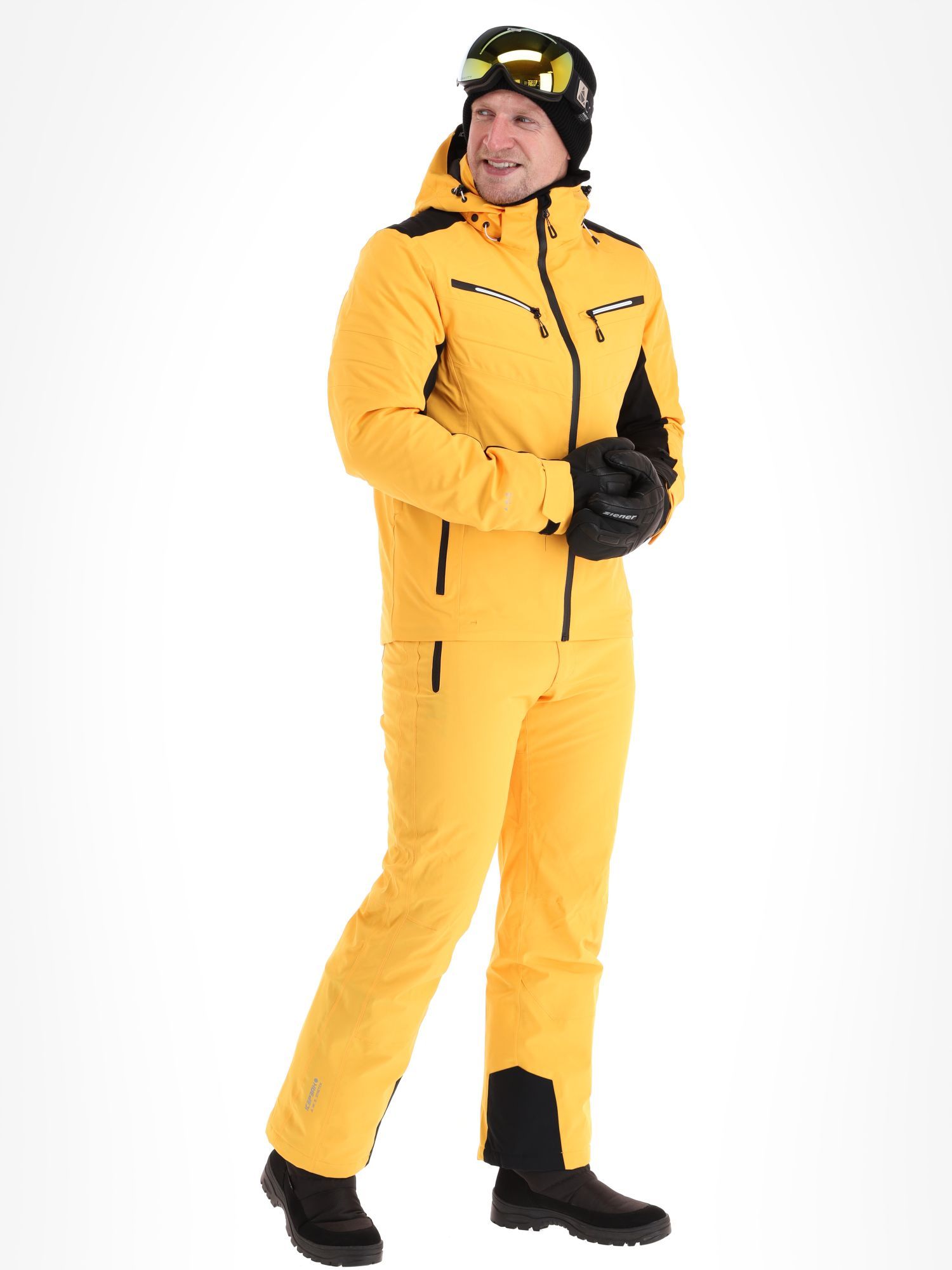 Icepeak, Farwell Skijacke Herren Yellow gelb | SkiWebShop